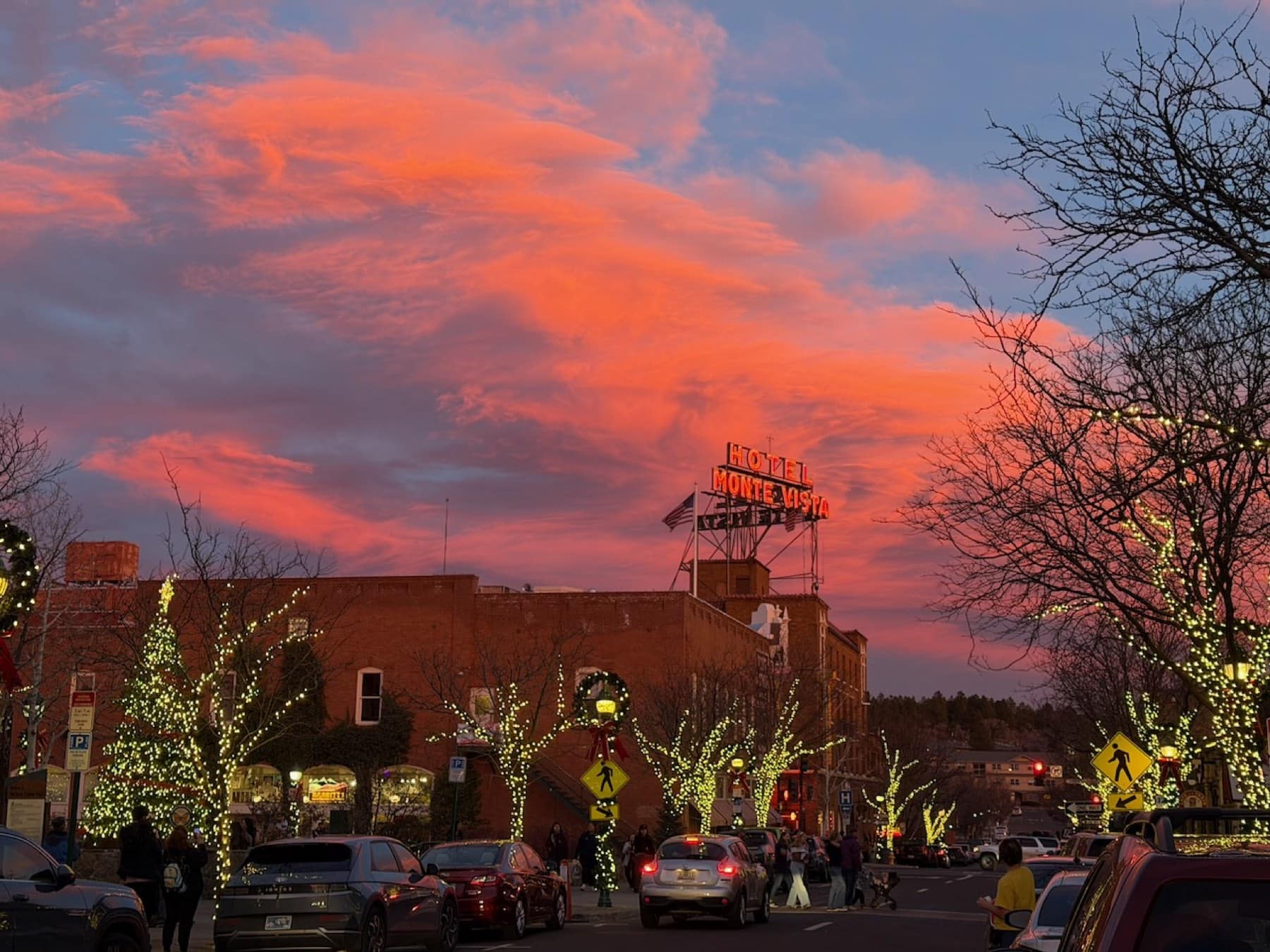 Heritage Square in historic downtown Flagstaff